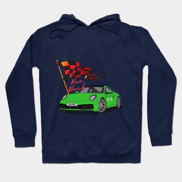 Ken Block 43 Hoodie by Liostore